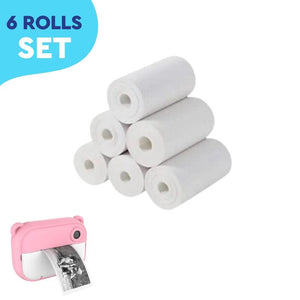 Thermal Paper Roll Refill for Kid Instant Print Camera with clear sharp prints