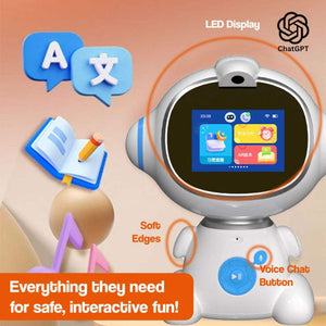 AI-powered STEM interactive SmartyBot MINI educational robot toy for kids aged 2+