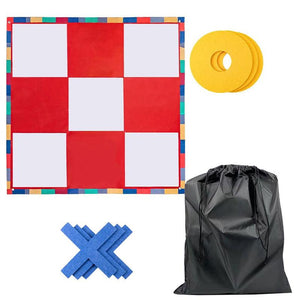 Oversized Felt Tic Tac Toe Family Game Set