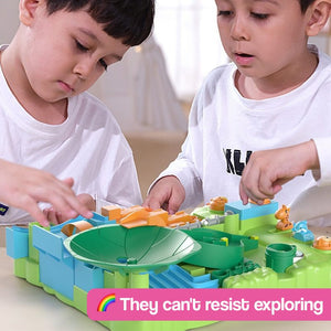 STEM Marble Maze Ball Track Logic Game