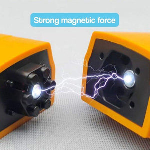 Click & Snap Magnetic Transformer Construction Set with 35 magnetic pieces building vehicles and robot for kids ages 5+