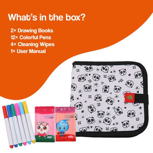 MagicWipe Reusable Mess-Free Drawing Book