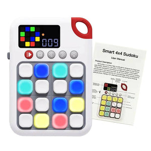 Smart 7-in-1 Sudoku Board with LED feedback and AI adaptive learning for kids aged 6+