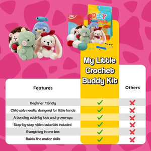 My Little Crochet Buddy Kit