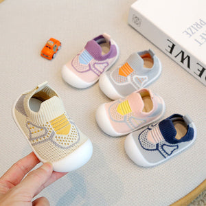 Baby Mesh Slip-On Soft Sole Walking Shoes Anti-Slip