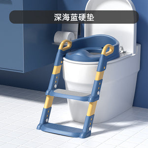 Non-slip Children's Toilet Training Seat with Step Stool Ladder