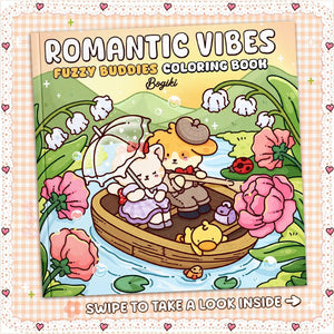 Cartoon Animal Coloring and Drawing Book Daily Planner