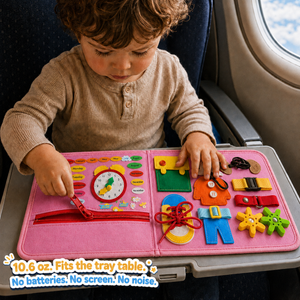 Soft Quiet Book with 20+ Activities for Toddlers – for babies and toddlers