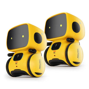 Robby the Robot interactive yellow STEM toy with voice recognition for kids aged 3+