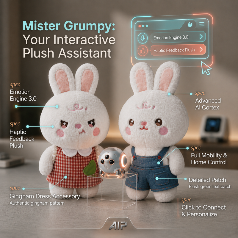 ChatGPT Powered - My Little Robo Bunny