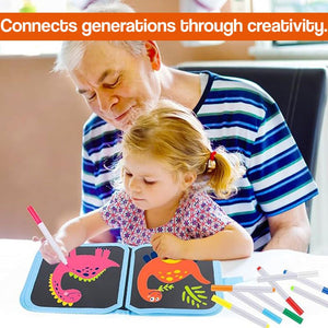 MagicWipe Reusable Mess-Free Drawing Book