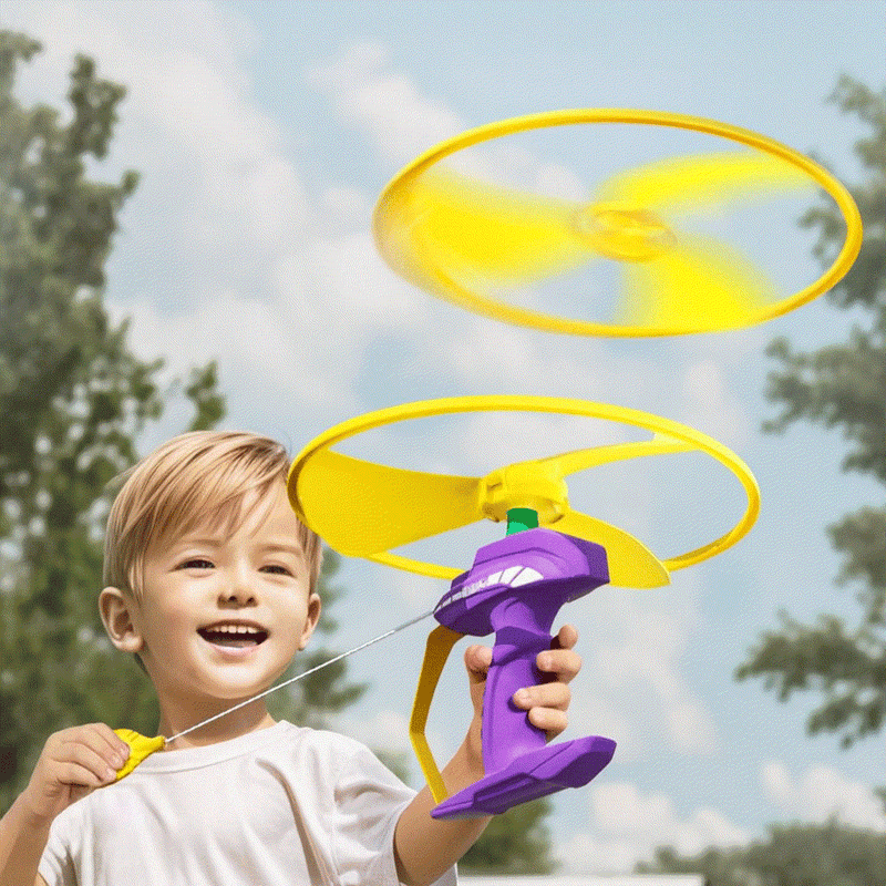 Bamboo Dragonfly Frisbee Outdoor Flying Toy