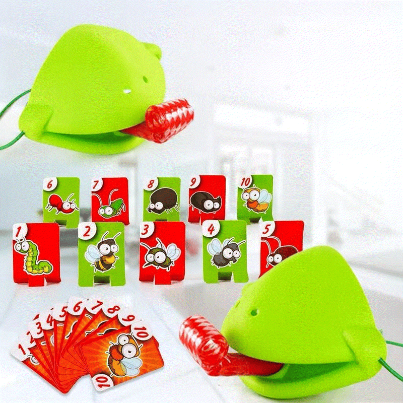Frog Mouth Tongue-Out Table Game