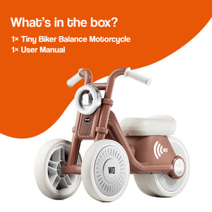 Tiny Biker Anti-Tip Light & Sound Motorcycle