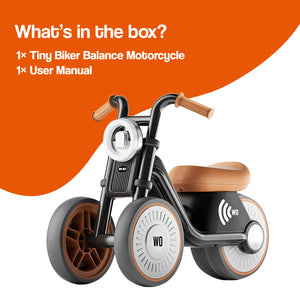 Tiny Biker Anti-Tip Light & Sound Motorcycle
