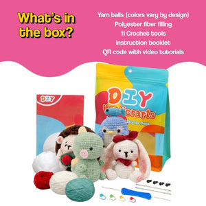 My Little Crochet Buddy Kit