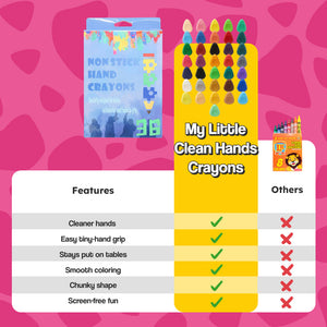 My Little Clean Hands Crayons