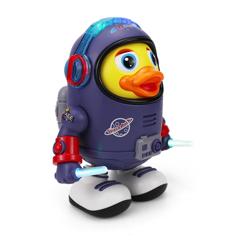 Electric Dancing Duck Toy with Music and Lights for Kids