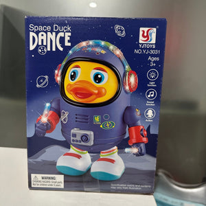 Electric Dancing Duck Toy with Music and Lights for Kids