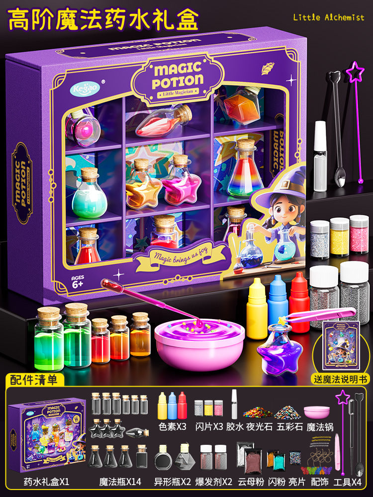 DIY Magic Potion Bottle Toy Set