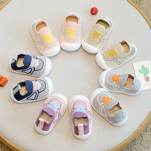 Baby Mesh Slip-On Soft Sole Walking Shoes Anti-Slip