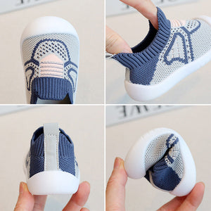 Baby Mesh Slip-On Soft Sole Walking Shoes Anti-Slip