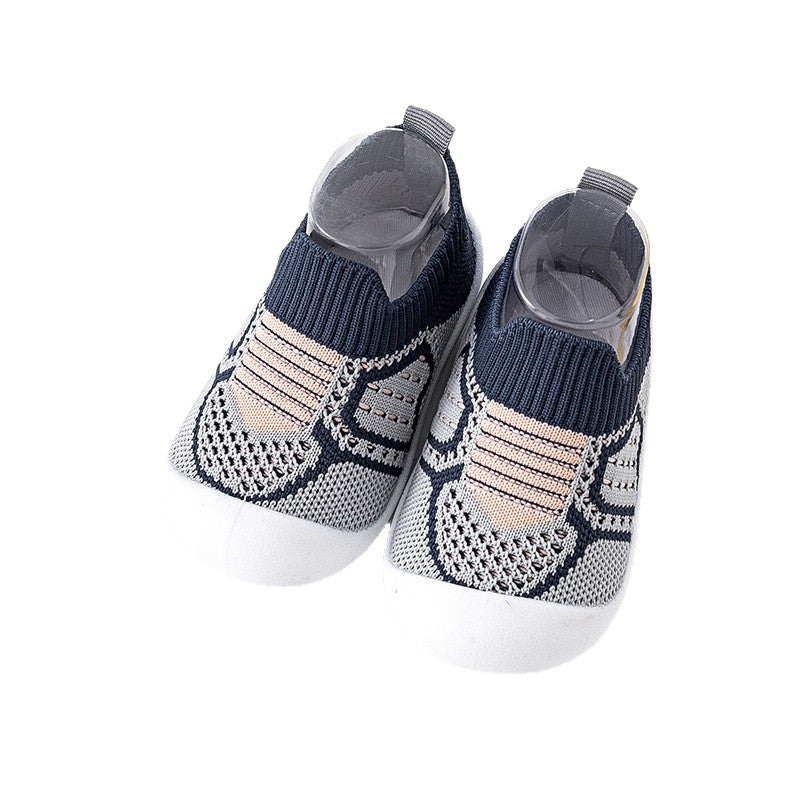 Baby Mesh Slip-On Soft Sole Walking Shoes Anti-Slip