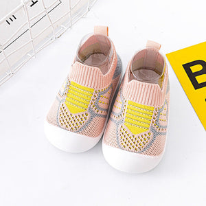 Baby Mesh Slip-On Soft Sole Walking Shoes Anti-Slip