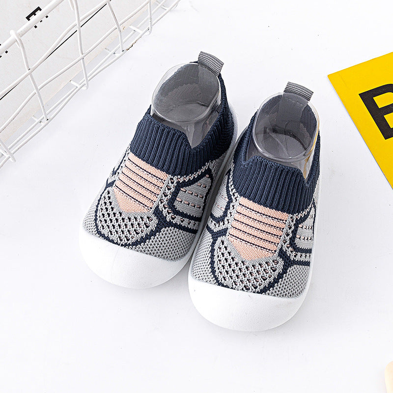Baby Mesh Slip-On Soft Sole Walking Shoes Anti-Slip
