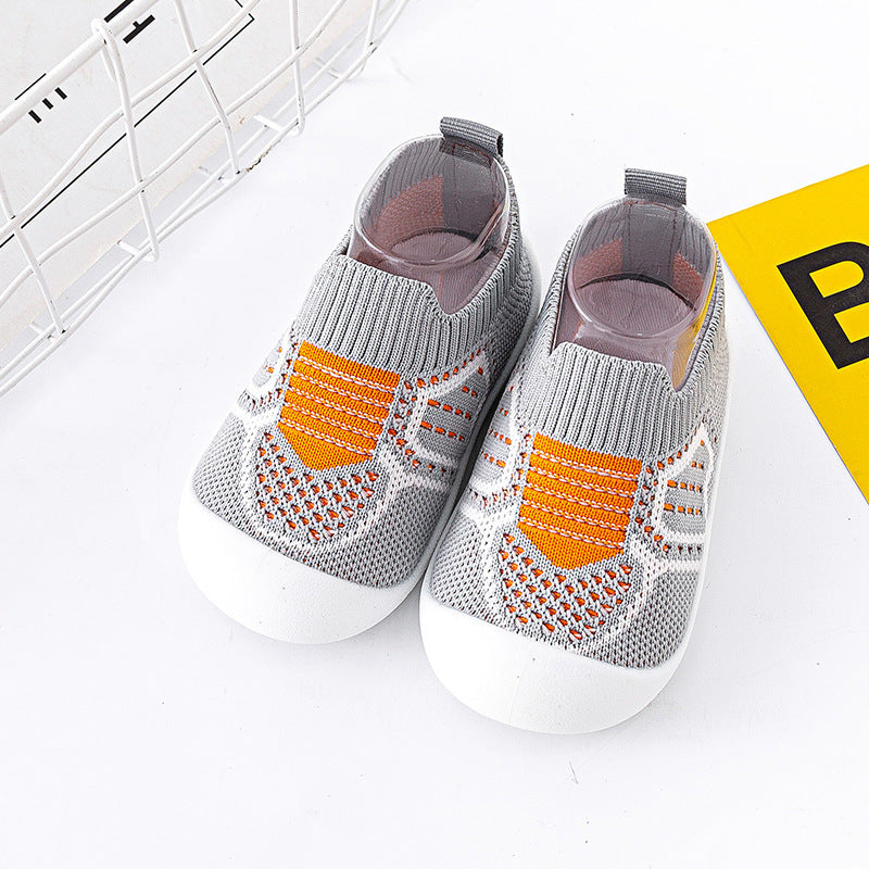 Baby Mesh Slip-On Soft Sole Walking Shoes Anti-Slip