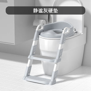 Non-slip Children's Toilet Training Seat with Step Stool Ladder