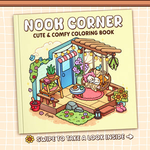 Cartoon Animal Coloring and Drawing Book Daily Planner