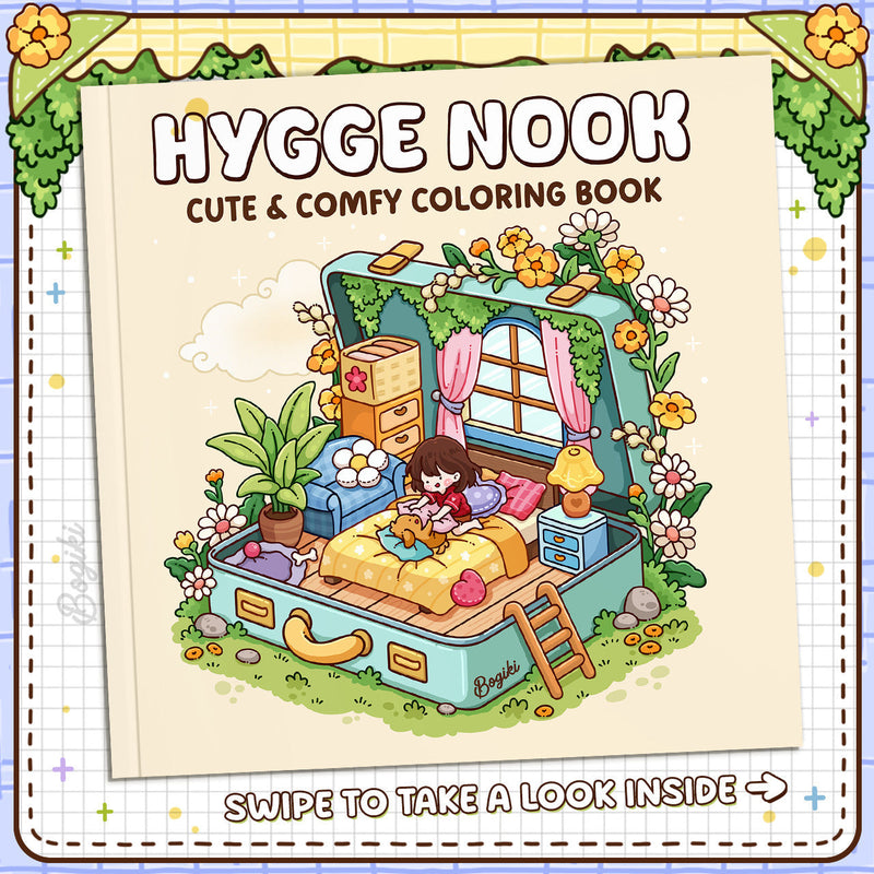 Cartoon Animal Coloring and Drawing Book Daily Planner