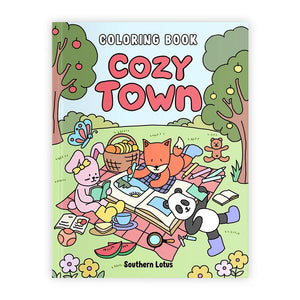Cartoon Animal Coloring and Drawing Book Daily Planner