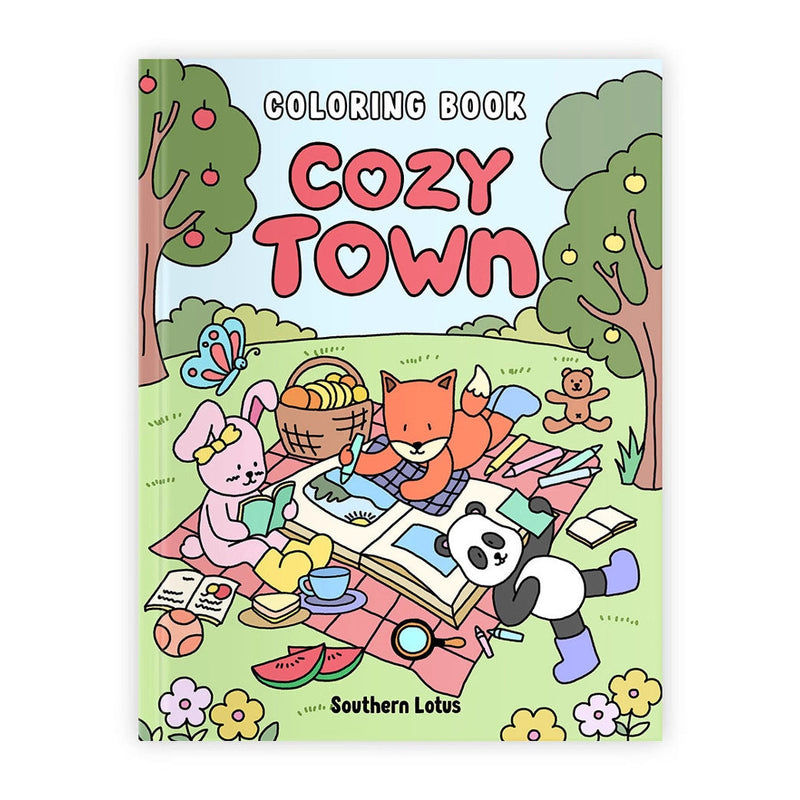 Cartoon Animal Coloring and Drawing Book Daily Planner