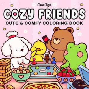 Cartoon Animal Coloring and Drawing Book Daily Planner