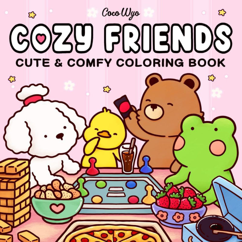 Cartoon Animal Coloring and Drawing Book Daily Planner