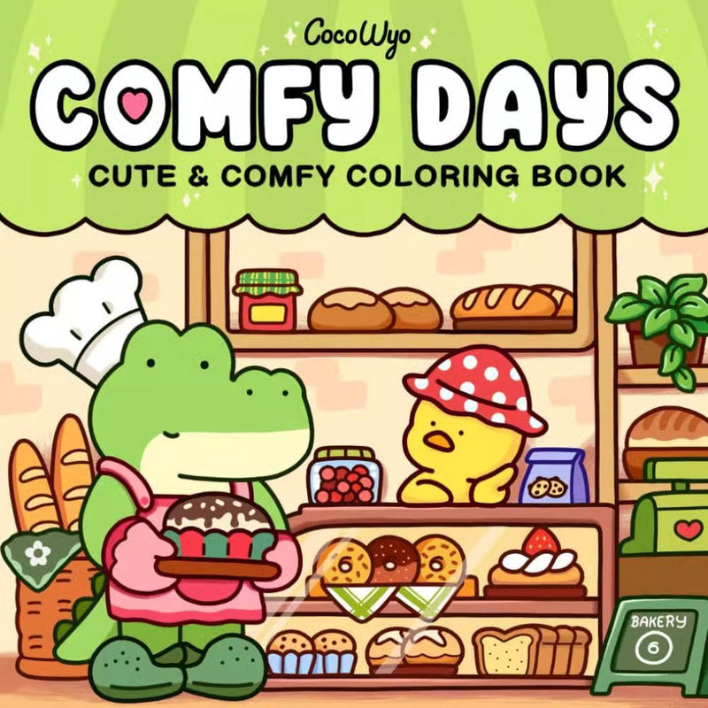 Cartoon Animal Coloring and Drawing Book Daily Planner