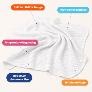 Breathable Cotton Baby Blanket (view 5)