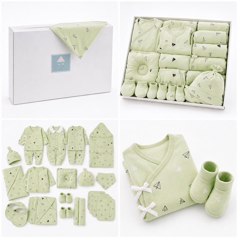 Baby Gift Box Set with 22 Pieces – gift idea for new parents and baby showers