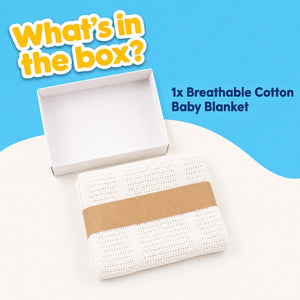 Breathable Cotton Baby Blanket (view 7)