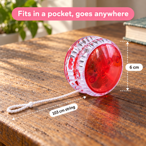 Light-Up Trick Yo-Yo (4 Pack) – gift idea for kids and grandchildren