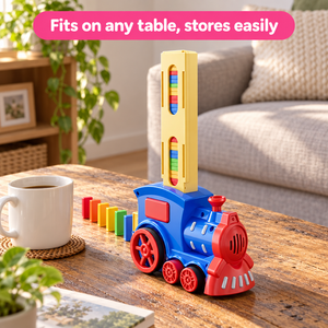 Automatic Domino Train Set – activity toy