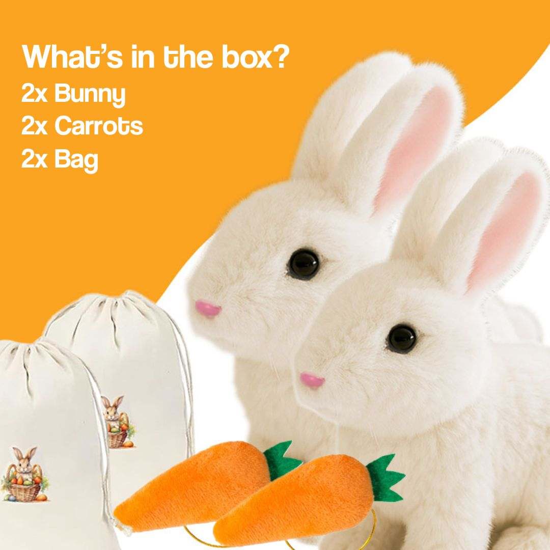 The True-to-Life Interactive Bunny Pet (1+1 FREE)