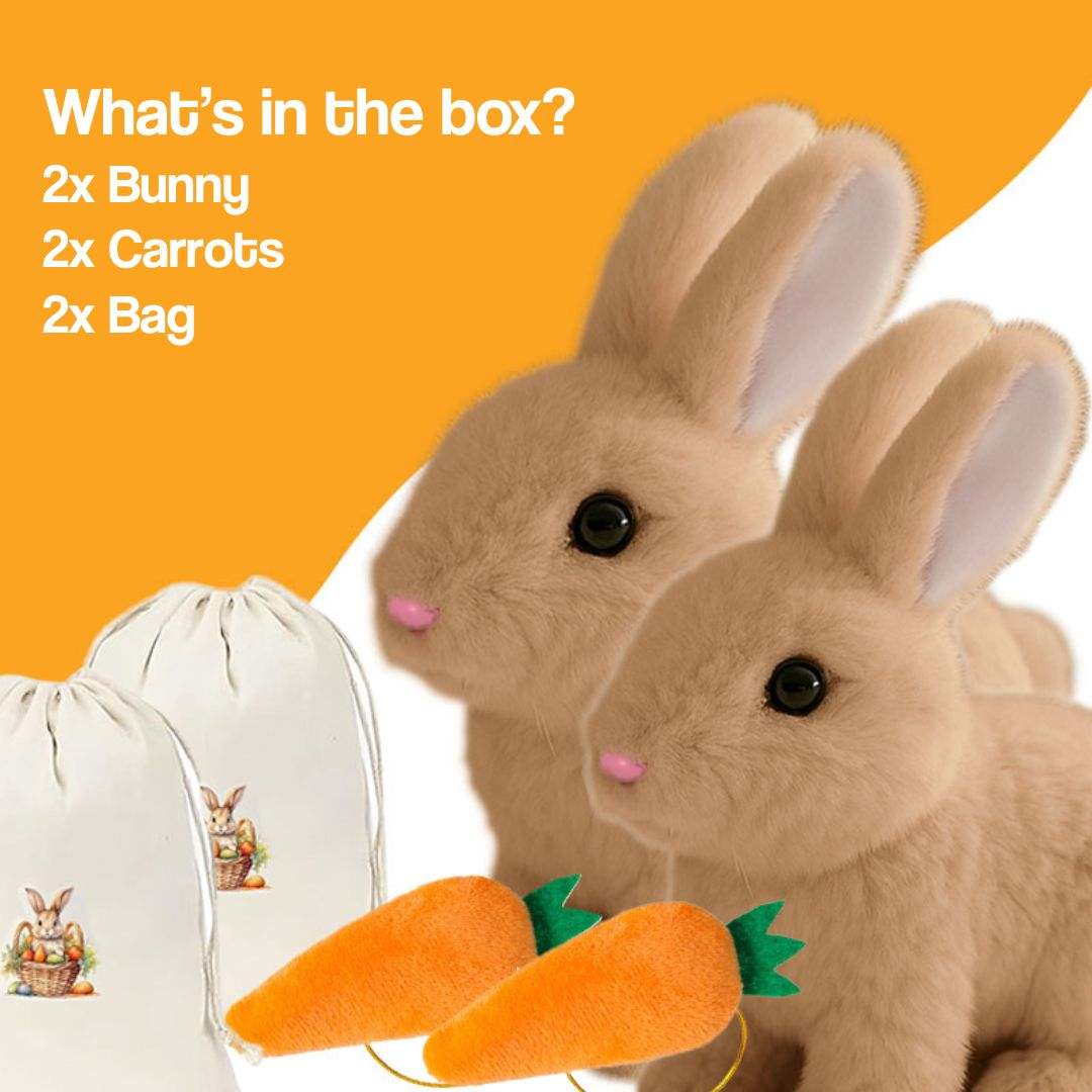 The True-to-Life Interactive Bunny Pet (1+1 FREE)