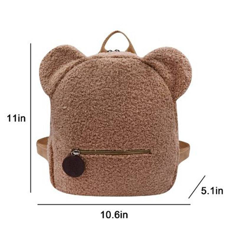 Custom Name Teddy Bear Backpack